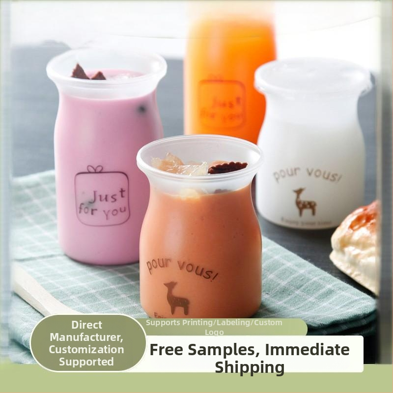 PP puding šalica s poklopcem – otporna na visoke temperature, prehrambena sigurnost, prilagodljiv tisak (offset, sitotisak, UV tisak, reljef)