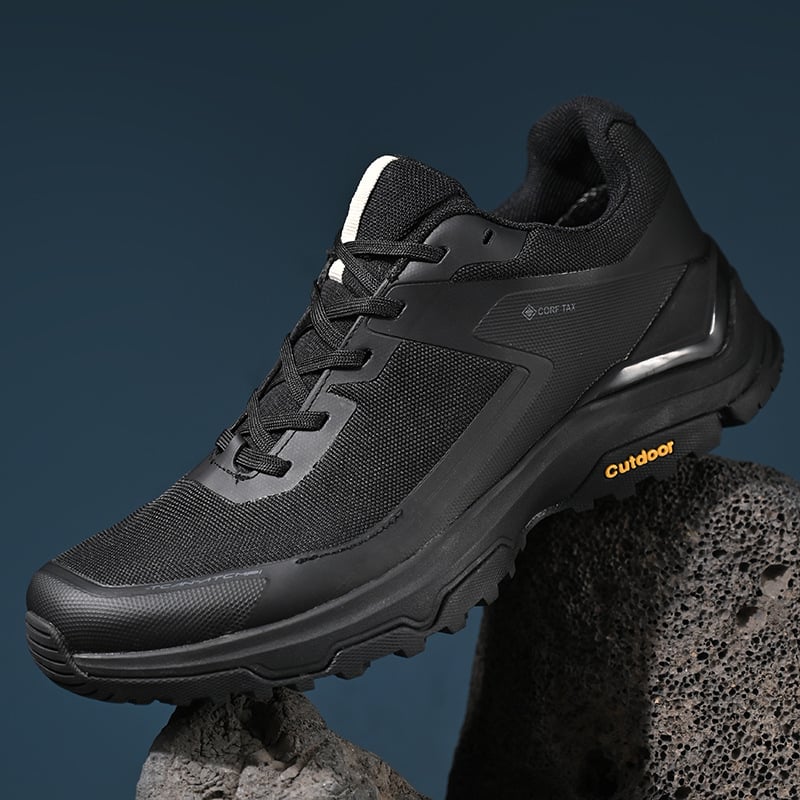 Muške planinarske cipele: lagane, prozračne gornji dio od Oxford tkanine; vodootporne, protuklizna gumena potplat; ublažavanje; pogodne za planinarenje i kampiranje