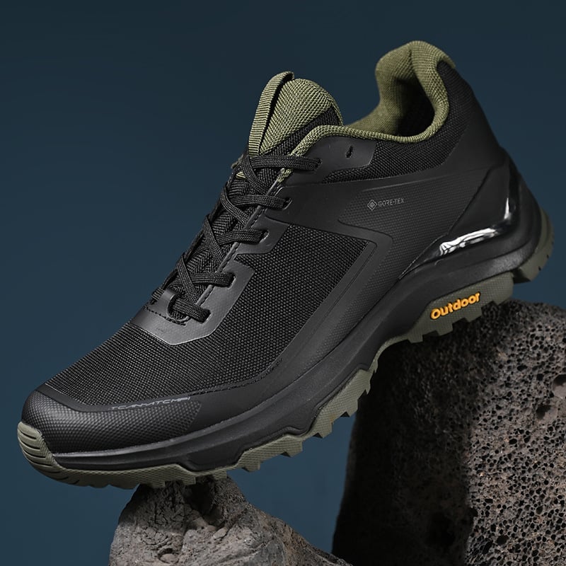 Muške planinarske cipele: lagane, prozračne gornji dio od Oxford tkanine; vodootporne, protuklizna gumena potplat; ublažavanje; pogodne za planinarenje i kampiranje