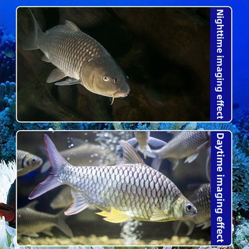 Rybársky vyhľadávač s podvodnou kamerou a HD displejom, nočné videnie, pohľad na dno