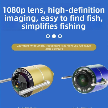 Rybársky vyhľadávač s podvodnou kamerou a HD displejom, nočné videnie, pohľad na dno