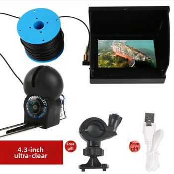 Rybársky vyhľadávač s podvodnou kamerou a HD displejom, nočné videnie, pohľad na dno