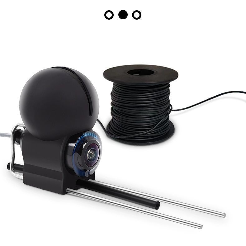 Ехолот за риболов с подводна камера и HD дисплей, нощно виждане, преглед на дъното