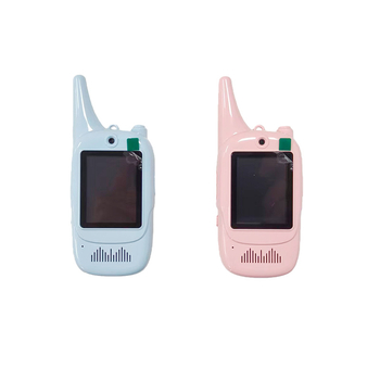 Dječji simulirani radijski telefon s video interkomom i funkcijom poziva, komunikacija roditelj-dijete, ABS plastika, s prikazom, za djecu 4–6 godina