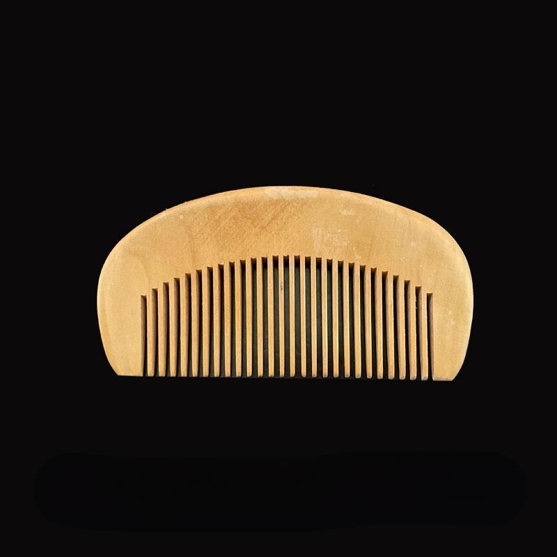 Pieptene pentru purici cu dinți ultra-densi pentru fete, din bambus tradițional, anti-mătreață și pentru ouăle puricilor la scalp