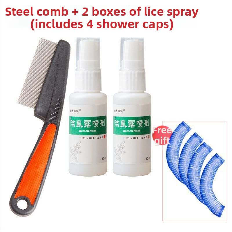 Pieptene pentru purici cu dinți ultra-densi pentru fete, din bambus tradițional, anti-mătreață și pentru ouăle puricilor la scalp