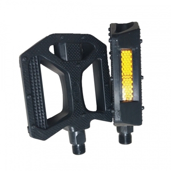 Велосипеден педал 3119 – пластмасов, подходящ за сгъваеми велосипеди.