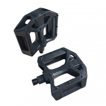 Велосипеден педал 3119 – пластмасов, подходящ за сгъваеми велосипеди.