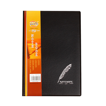 Caiet de afaceri cu copertă din piele sintetică, legare cusută, hârtie de scris 70 g, 50–100 pagini