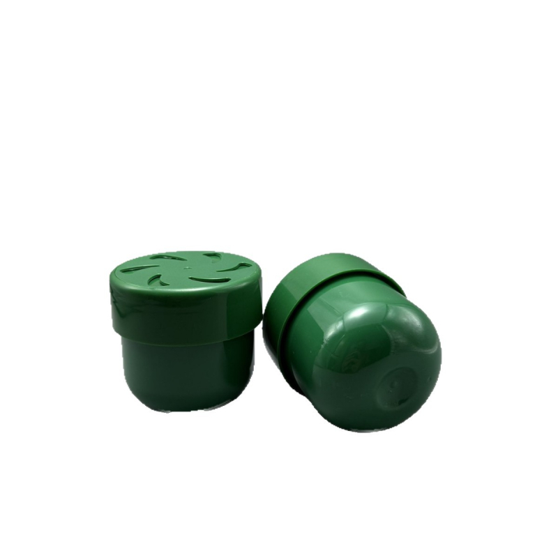 Auto boca za uklanjanje mirisa s izrezbarenim dizajnom i čvrstim aromatičnim kuglicama, PET plast, kapacitet 150–170 ml, poklop od plastike ili aluminija, mogućnost sitotiska