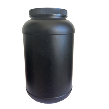 Recipient pentru pudră din HDPE cu capac filetat pentru ambalare generală