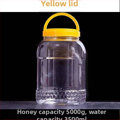Plastična PET posuda za med s širokim otvorom, prehrambena kakvoća, kapacitet 5 kg