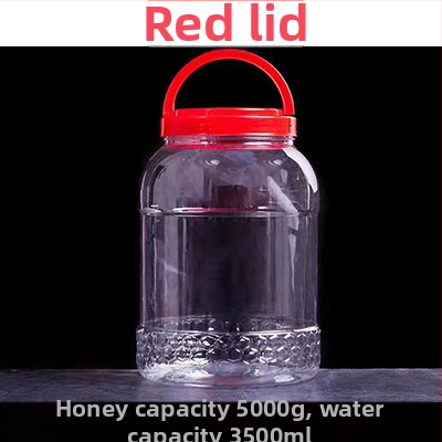 Plastična PET posuda za med s širokim otvorom, prehrambena kakvoća, kapacitet 5 kg