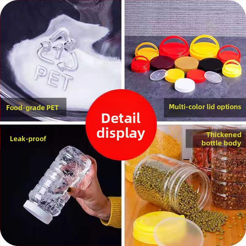 Plastična PET posuda za med s širokim otvorom, prehrambena kakvoća, kapacitet 5 kg