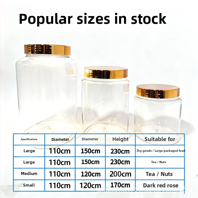 PET posuda za hranu, zatvorena, otvor promjera 110, izrađena Blow molding tehnologijom, kapacitet 3500