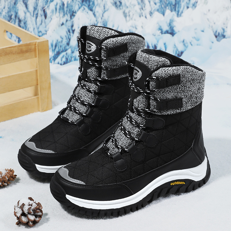 Zimske planinarske cipele s visokim krojem, PVC gornji dio, pamuk unutarnja podstava, gumeni potplat, Phylon srednji đon