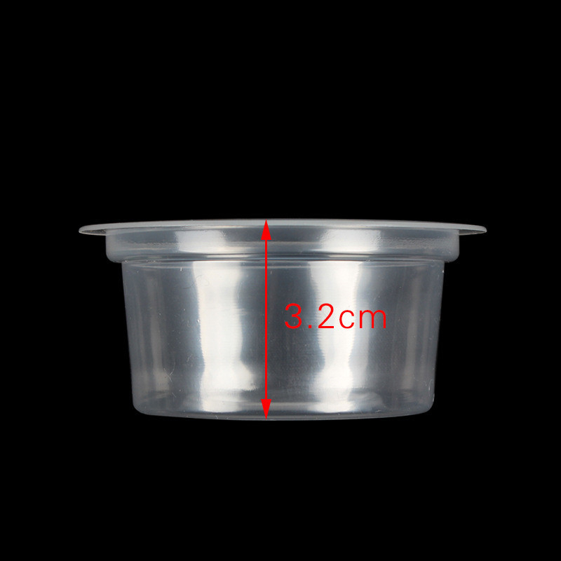 Jednokratna PP čaša za žele s plosnim dnom, kapaciteta 80 g