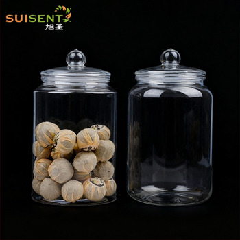 PET spremnik za čuvanje, proziran, čvrsto zatvoren, velik otvor; kapacitet 3,5 L, promjer tijela 150 mm, promjer otvora 120 mm, visina 270 mm