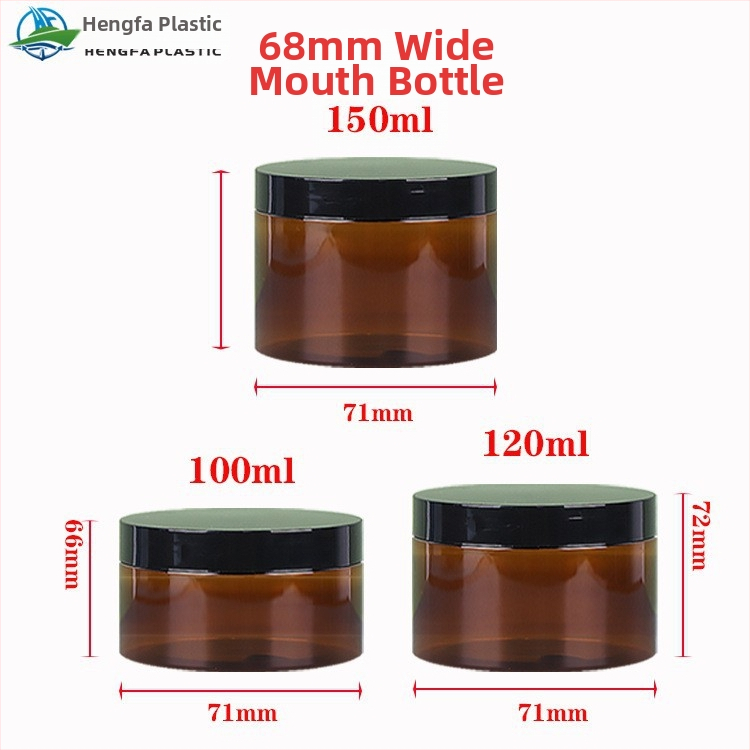 PET plastična boca za hranu s navojnim zatvaračem za doziranje