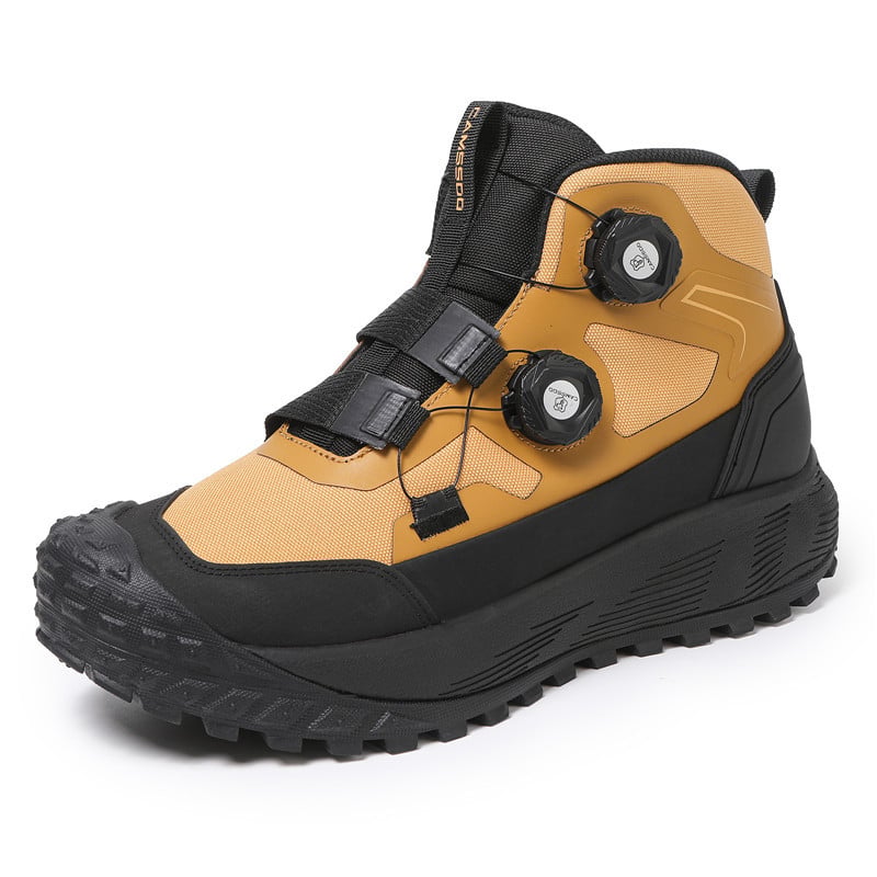 Muške planinarske cipele za jesen/zimu, lagane s toplom pamučnom podstavom, protuklizna gumena potplat, gornji dio Mesh+TPU, niski profil, visina pete 3–5 cm