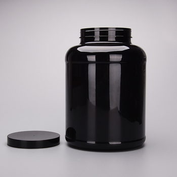 PET plastični spremnik za proteinski prah s prilagodljivim logotipom, sitotisak i plastični poklopac