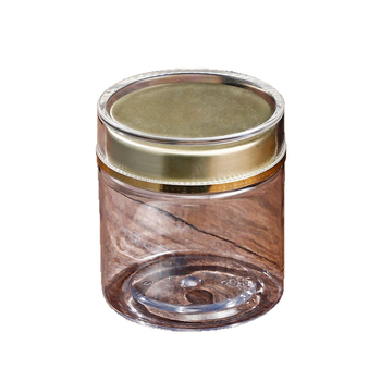 Prozirna PET boca blow molding, 280 ml, prilagodljiva obrada, sitotisk i transfer tisk, zatvoren poklop