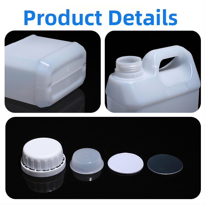 HDPE plastični lonac za opću ambalažu, poklopac protiv krađe, prilagodljivo obradivanje