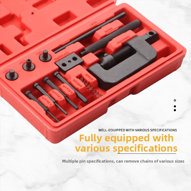 Alat za demontažu vremenske lančane verige za motocikle i bicikle - karbonska čelična za popravak strojeva