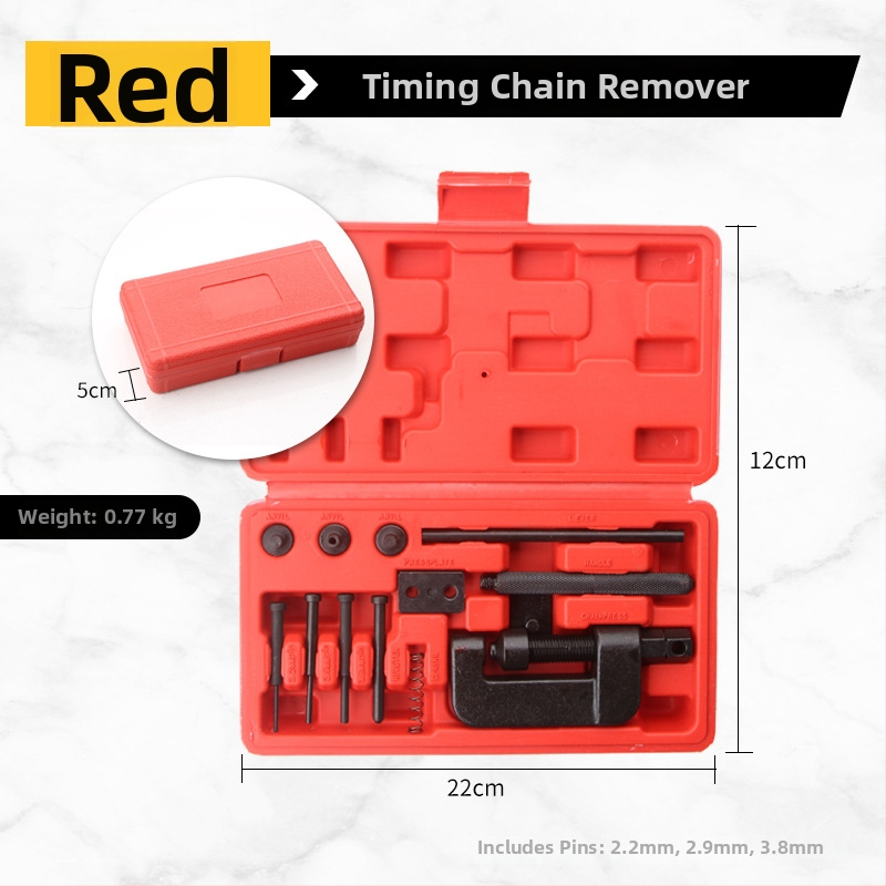 Alat za demontažu vremenske lančane verige za motocikle i bicikle - karbonska čelična za popravak strojeva