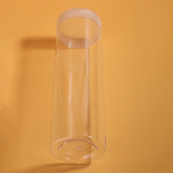 PET пластмасово бурканче за съхранение с широк отвор, хранително качество, херметично затваряне с уплътнение от алуминиево фолио, пластмасова капачка, модел SL9029