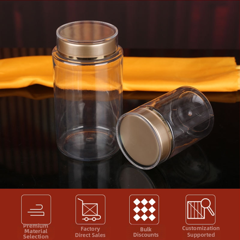 PET bočica za zdravstvene proizvode s UV ispisom, 280 ml, dvostruki poklopac, plastika