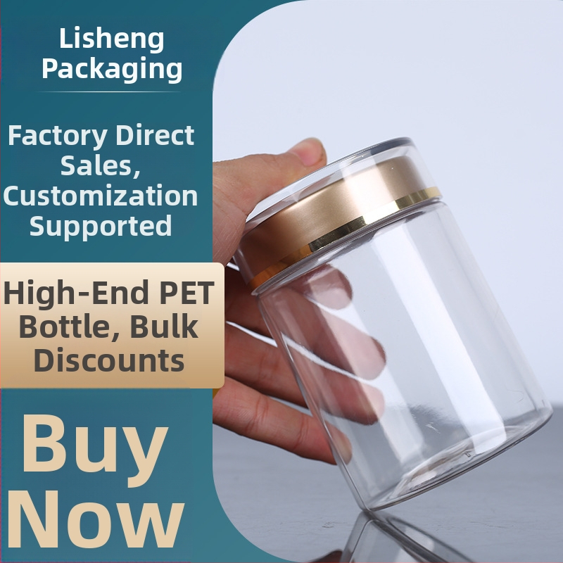 PET bočica za zdravstvene proizvode s UV ispisom, 280 ml, dvostruki poklopac, plastika