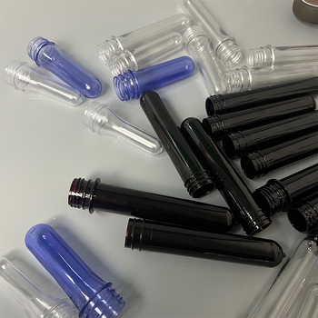 PET пластмасова преформа за бутилки и тръби за дезинфектанти, с печат на лого, универсално опаковъчно решение.