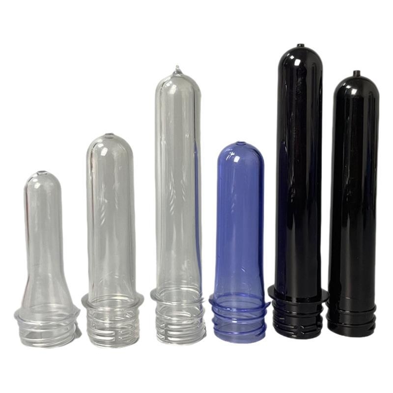 PET пластмасова преформа за бутилки и тръби за дезинфектанти, с печат на лого, универсално опаковъчно решение.