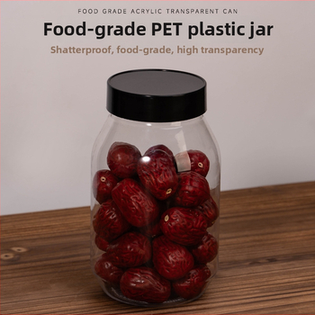 PET Plastová Nádoba – Uzavretá, Priehľadná Pre Univerzálne Balenie