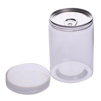 PET прозрачен опаковъчен контейнер NK-8565 от Fragrant за сушени плодове, бонбони, чай и мед; капачета: кристално, алуминиево и други покрития