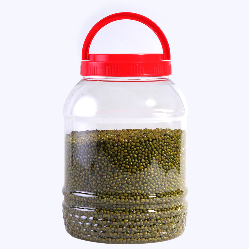 Személyre szabható PET műanyag üveg, ragasztó címkével általános csomagoláshoz