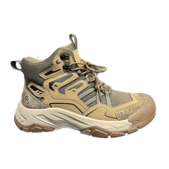 Gore-Tex vodootporne muške planinarske tenisice srednje visine, gumena potplat, gumena srednja podloga, niska peta 1–3 cm