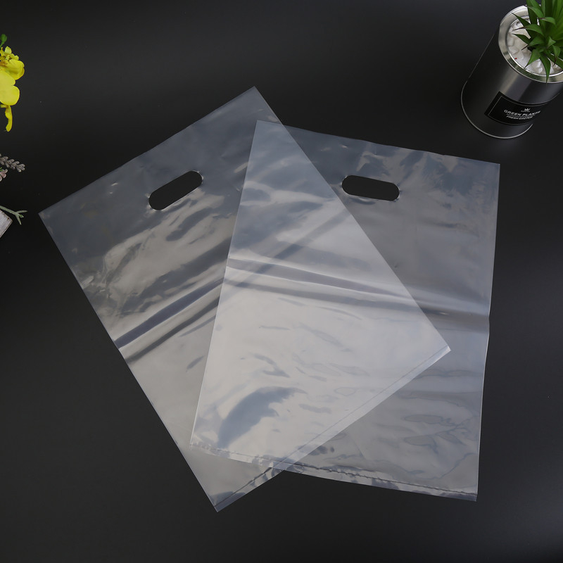 Plastična vrećica za odjeću s otiskom logotipa, izrađena blow molding i tiskom, 100% čist materijal