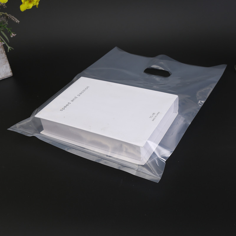 Plastična vrećica za odjeću s otiskom logotipa, izrađena blow molding i tiskom, 100% čist materijal