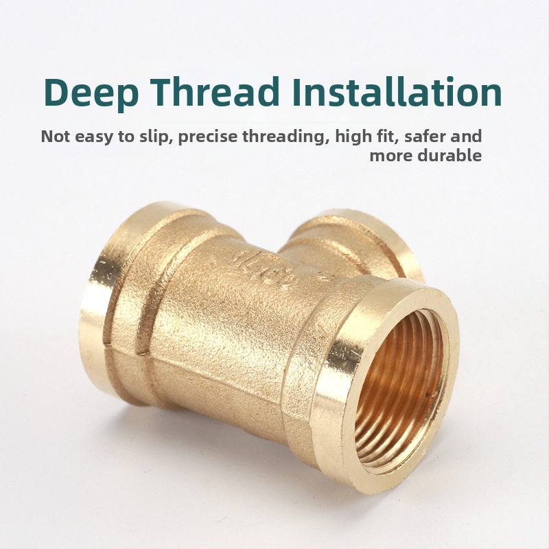 Bakreni T spoj – moderni minimalisticki dizajn, materijal: bakar, marka Left Circle Right Square