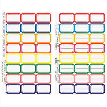 Ručna naljepnica; Samo zalepljivi papir za naljepnice; Brend: Chuangyi; Model: CY7050; Naljepnice po stranici: 10