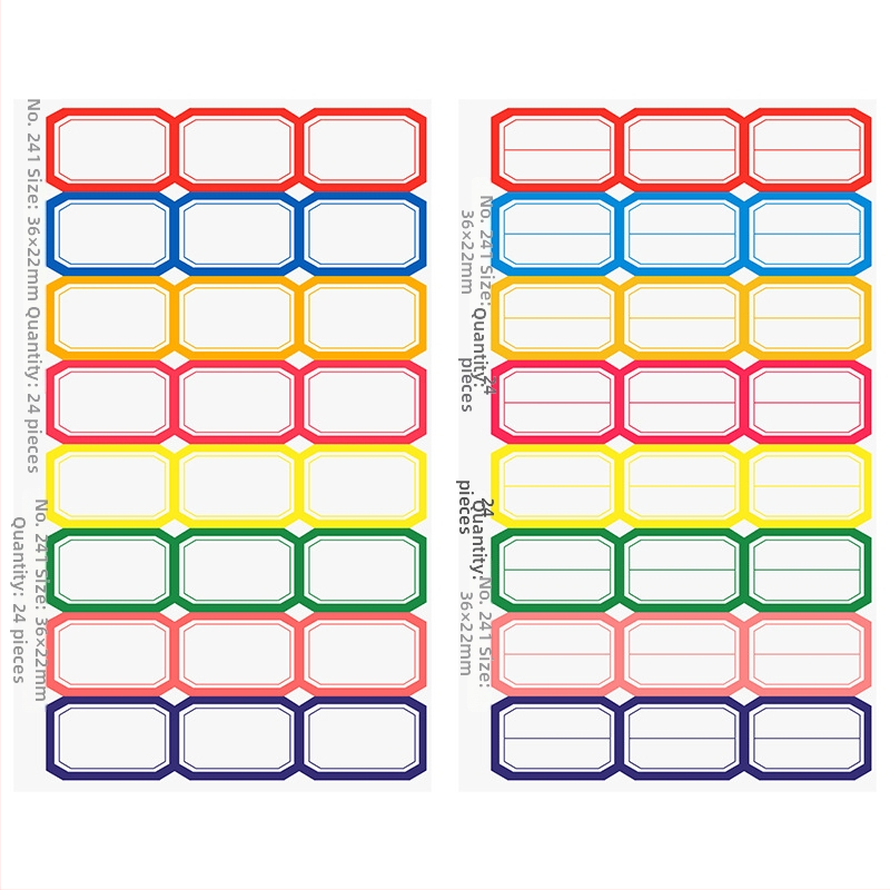 Ručna naljepnica; Samo zalepljivi papir za naljepnice; Brend: Chuangyi; Model: CY7050; Naljepnice po stranici: 10