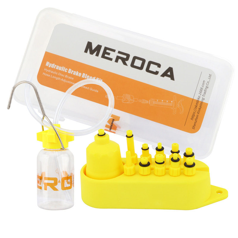 MEROCA Alat za punjenje ulja za kočnice na disk bicikla – Nylon spojnik, Model: Oil Filling Tool