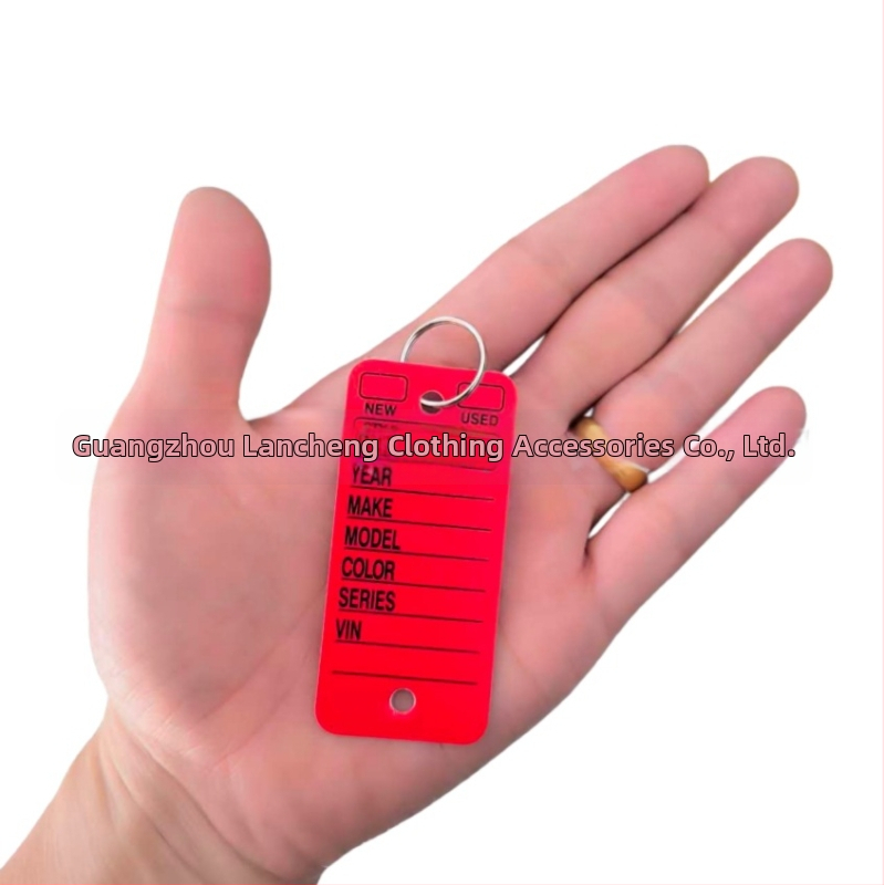 Oznaka za registraciju automobila i motocikla, plastično-metalna, vodootporna, s prstenom za ključeve i stilusom, za 4S trgovine/servise/osobnu uporabu