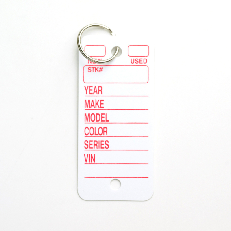 Oznaka za registraciju automobila i motocikla, plastično-metalna, vodootporna, s prstenom za ključeve i stilusom, za 4S trgovine/servise/osobnu uporabu