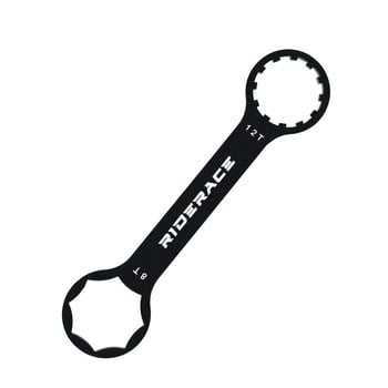 Riderace MTB ključ za demontažu poklopca prednje vilice, aluminijska legura, kompatibilan s XCR/XCM