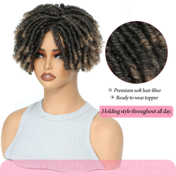 Exotikus dreadlock paróka MSC250624, hazai selyem haj, mechanikus feldolgozás, Henan eredet