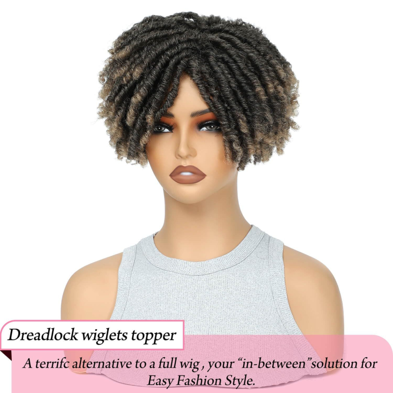 Exotikus dreadlock paróka MSC250624, hazai selyem haj, mechanikus feldolgozás, Henan eredet