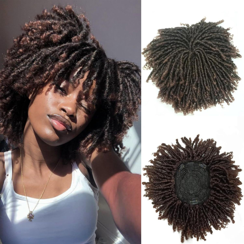 Exotikus dreadlock paróka MSC250624, hazai selyem haj, mechanikus feldolgozás, Henan eredet